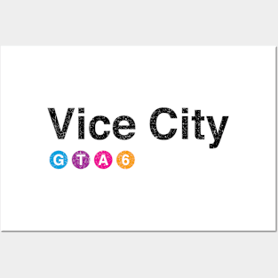 Vice City (Variant) Posters and Art